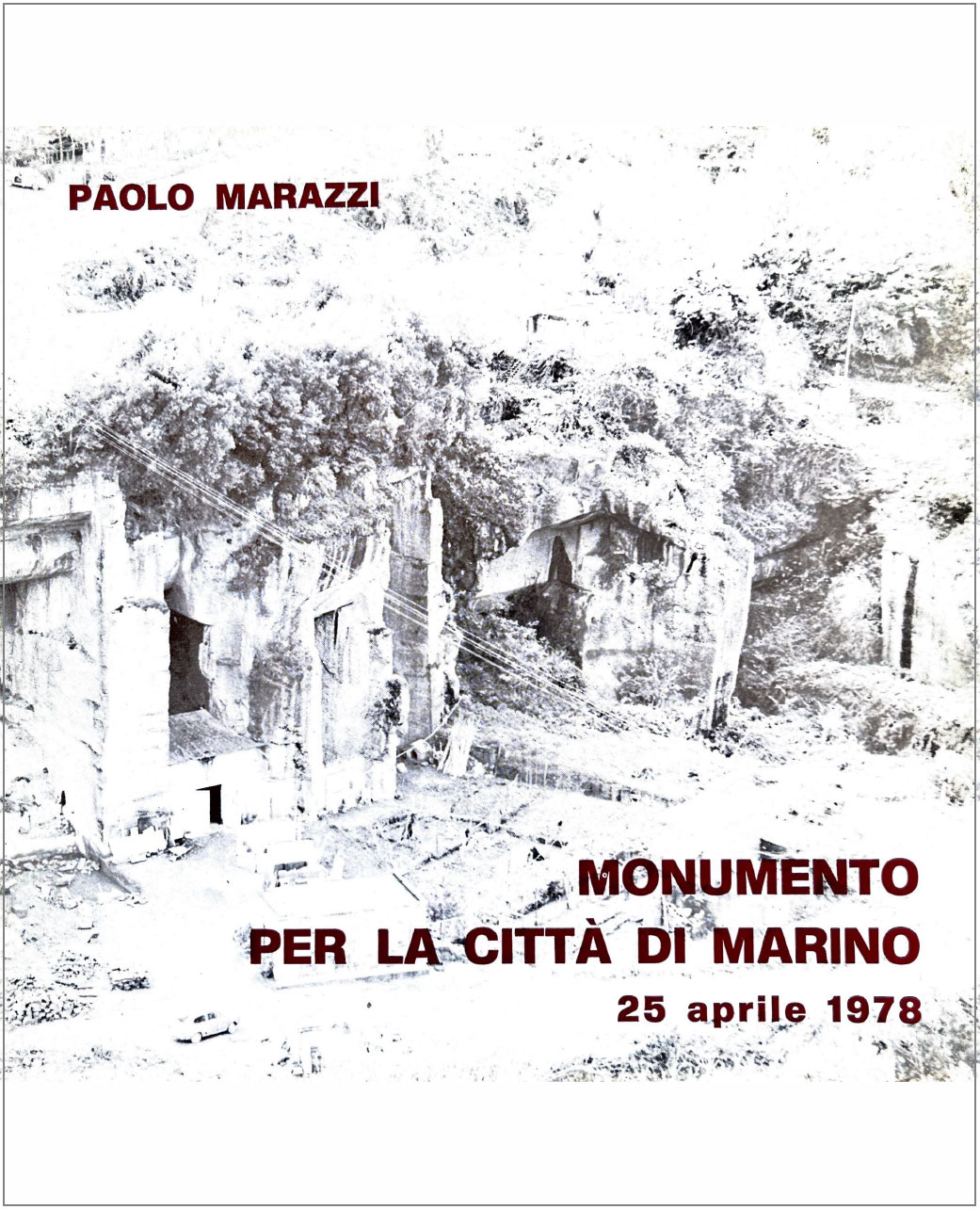 Monumento per la città di Marino
